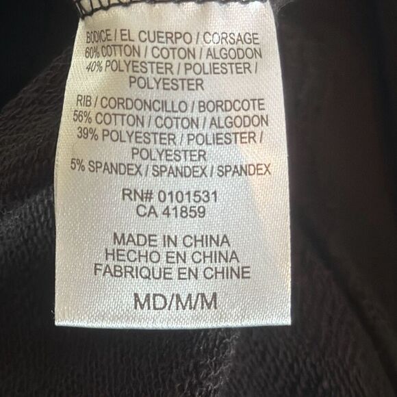 Stranger Things Hoodie The Demogorgon Black size M Medium - Picture 8 of 9